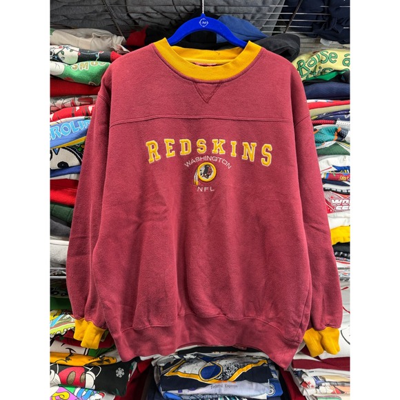Other - Vintage Washington Redskins NFL Crewneck Sweatshirt Burgundy Gold Mens XL 22x26